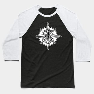 Compass Anchor Baseball T-Shirt